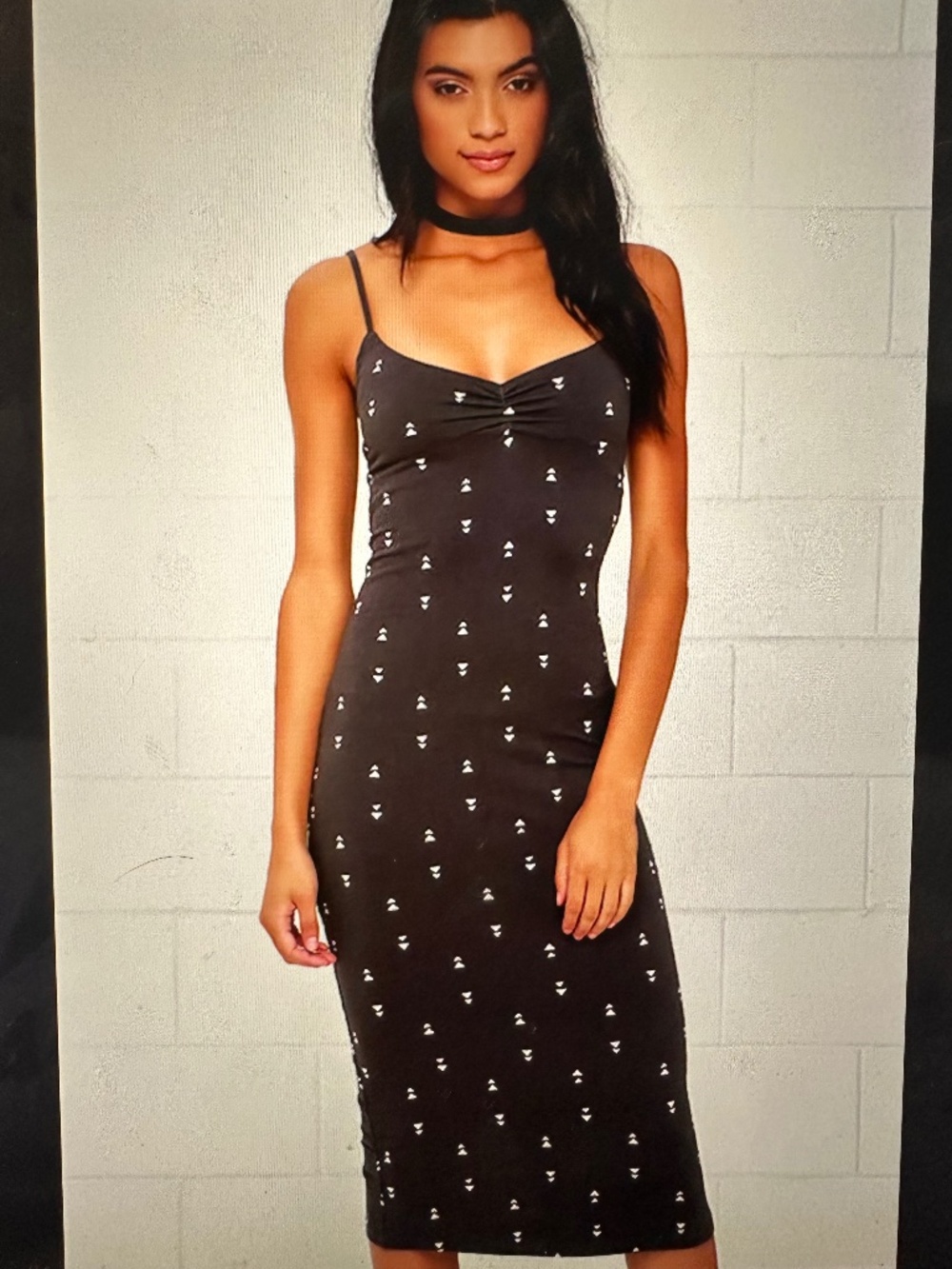 Billabong Fitted Midi bodycon sundress. NWOT